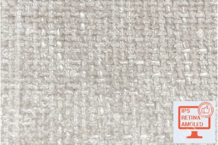 Мебельная ткань RENDER (Рендер) шенилл для дивана кресла кровати Рогожка 01 MILK Молочный Однотон Категория 12 FABRIC LAB