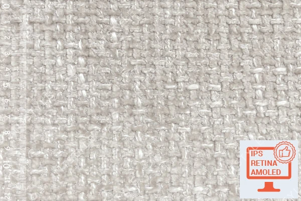 Мебельная ткань RENDER (Рендер) шенилл для дивана кресла кровати Рогожка 01 MILK Молочный Однотон Категория 12 FABRIC LAB