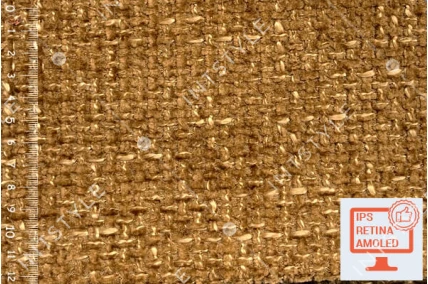 Мебельная ткань RENDER (Рендер) шенилл для дивана кресла кровати Рогожка 07 GOLD Голд Однотон Категория 12 FABRIC LAB