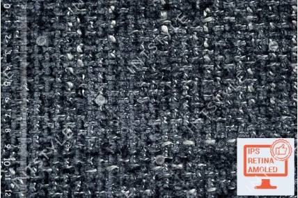 Мебельная ткань RENDER (Рендер) шенилл для дивана кресла кровати Рогожка 12 BLUE Синий Однотон Категория 12 FABRIC LAB