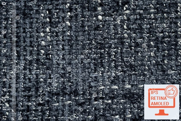 Мебельная ткань RENDER (Рендер) шенилл для дивана кресла кровати Рогожка 12 BLUE Синий Однотон Категория 12 FABRIC LAB