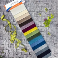 Мебельная ткань Флокс (Flox) недорогая велюр для стульев пуфов банкеток подушок  MT-00768