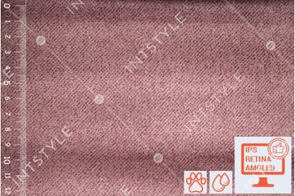 Меблева тканина ELEMENT (Елемент) Велюр DUSTY ROSE 10 Рожевий Однотон Категорія 5 FIT