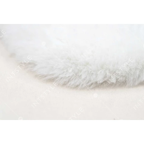 Килим пухнастий Rabbit Sheepskin White 60 x 90 білий Арт.: APP-K513 - Фото 3