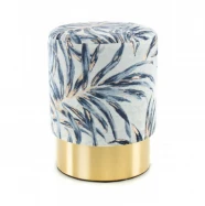 Пуф Caramel T225 Blue-Gold  APP-P195