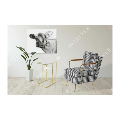 Стіл Eric DM110 White / Gold Арт.: APP-SG175 - Фото 2