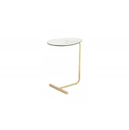 Стіл Hampton SM525 Gold / Clear  APP-SG195