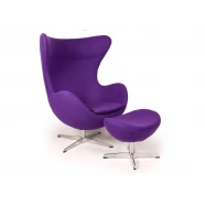 Кресло Egg Chair otto Purple  CAT-05041