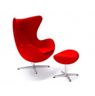 Кресло Egg Chair otto Red  CAT-05042
