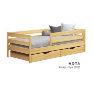 Кровать Нота деревянная односпальная  EST-0003