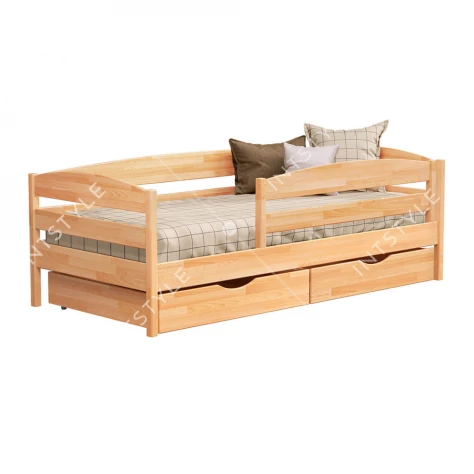 Кровать Нота Плюс деревянная односпальная Арт.: EST-0010 - Фото 4