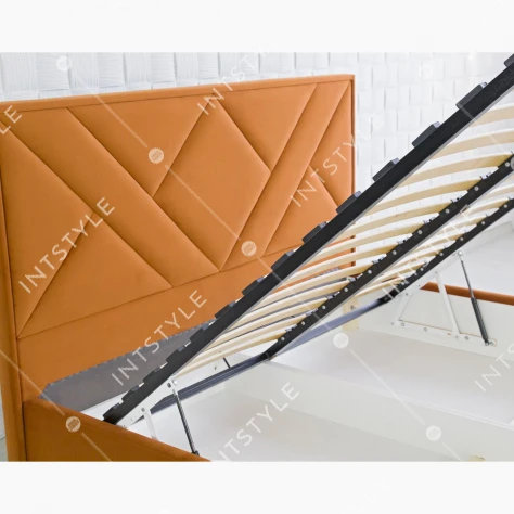 Полуторная кровать Оливия МКФ 140*190-200 с подъемным механизмом Арт.: ES-1044-140 - Фото 5