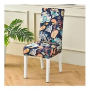 Чехлы на стулья со спинкой col.17-1 ткань стрейч универсальные на резинке  Chair-Col.17-1