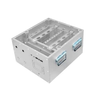 Корпус 8S LiFePO4 48 V (787×440×267 мм) сірий під акумулятори EVE LF280/MB31, металева 1,5 мм горизонтальна конструкція  TOWER-BOX-PRO-8S-grey