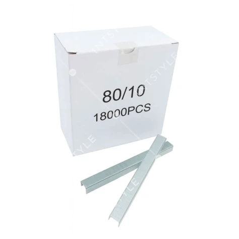 Меблева скоба PCS 80/10 для пневматичного степлера — пачка 18 000 шт - Фото 1