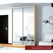 Шафа купе дводверна Ш 140 см (1400 мм) 2дв  SH-14002
