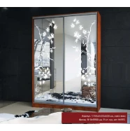 Шафа купе дводверна Ш 170 см (1700 мм) 2дв  SH-17002