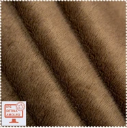 Плюш (вельбо) коричневый  SRTK-103455