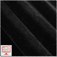 Хутро шубний мутон чорний  SRTK-125636