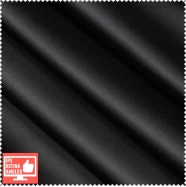 Атлас щільний muller чорний  SRTK-135852