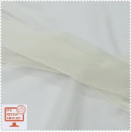 Тюль сетка с утяжелителем микро нет / micro net молочный  SRTK-136430