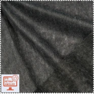 Флизелин точечный клеевой черный 35г / м  SRTK-28697