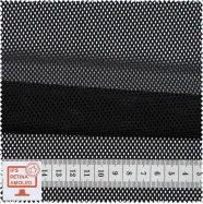 Сетка трикотажная черный  SRTK-71503