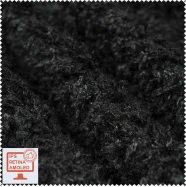 Хутро букле чорний  SRTK-77502