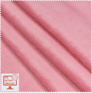 Плюш (вельбо) розовый  SRTK-80666