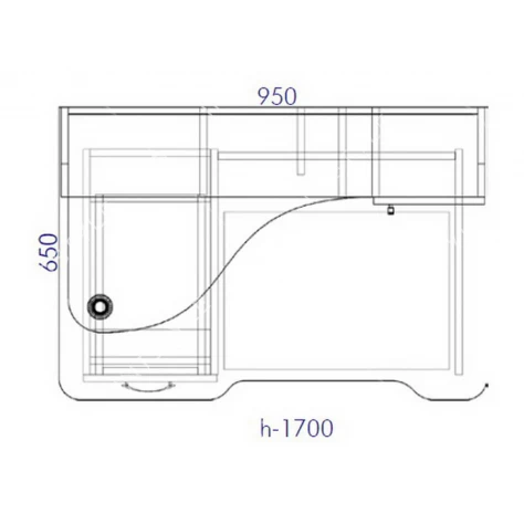 Стіл комп. СКМ-3 Арт.: TSA-000664 - Фото 4