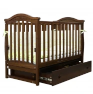 Ліжечко дитяче ЛД3 горіх (з вибором опцій)  VRS-001024