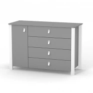 Комод Верес Монако графітовий 1200  35.2.351.2.321