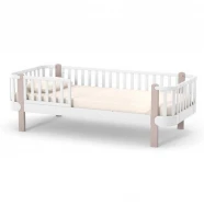 Кровать подростковая Монако бело-капучиновая 190*80  VRS-001233