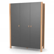 Шкаф Монако Big (Биг) Верес темно-серый 130 см  39.46.2.16