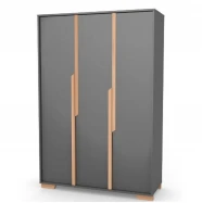 Шкаф Верес Сиетл 1200 темно-серый  VRS-001256