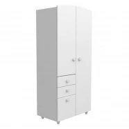 Шкаф №2 ДСП белый  VRS-001099