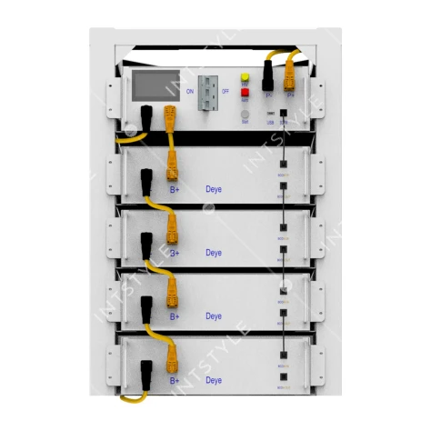 Купити блок батарей Deye BOS-G4 20.48kWh 204.8V 100Ah LiFePO4 HVB750V | IntStyle