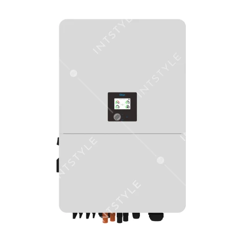 Инвертор Deye 80kW 3 фазы HV 160-1000V 6 MPPT WiFi гибридный SUN-80K-SG02HP3 220/380V для СЭС и бизнеса