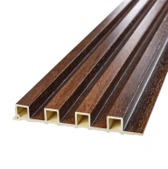 Рейка декоративная WPC стеновая 3000х165х23мм Каштан SW-00001536  SW-00001536