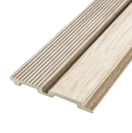 Рейка декоративная PS 2900х118х12мм Светлое дерево SW-00001750  SW-00001750