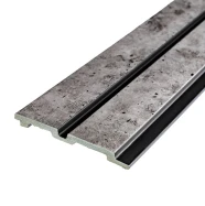 Рейка декоративная PS 2900х118х12мм Бетон с золотыми вкраплениями SW-00001752  SW-00001752