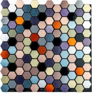 Самоклеющаяся алюминиевая плитка 300х300х3мм Цветная SW-00001935  SW-00001935