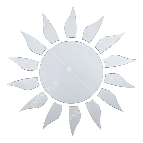 Зеркальный декор акриловый самоклеющийся серебро,15шт (D) SW-00002501 Арт.: SW-00002501 - Фото 1