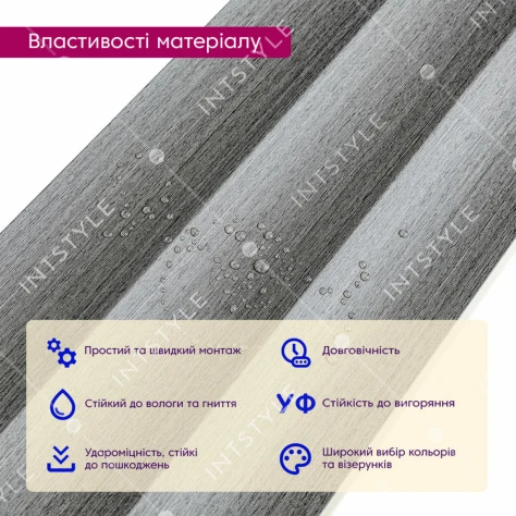 Рейка декоративная WPC стеновая 205х14х2900мм SW-00003020 Арт.: SW-00003020 - Фото 4