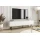 Тумба под телевизор Perfect Home Oro / Оро 3-дверная с чёрными ножками RTV175 Белый - Фото 1