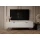 Тумба под телевизор Perfect Home Ланте / Lante 2-дверная с чёрными ножками 2D/163 Белый - Фото 1