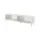 Тумба под телевизор Perfect Home Ланте / Lante 2-дверная с золотыми ножками 2D/200 Белый - Фото 5